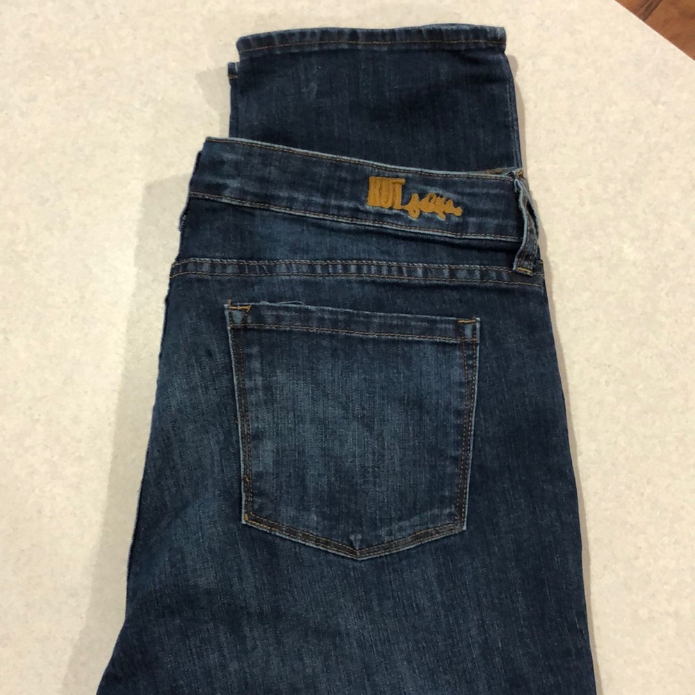 KUT straight legged jeans like new size 14